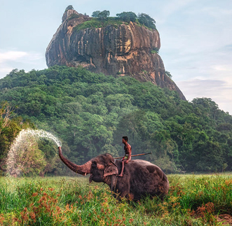 Picturesque & astonishing Sigiriya Fortress in Sri Lanka